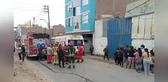 SMP: vehículo explota en taller de mecánica, deja una persona fallecida y dos heridos