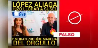 Ricardo Morán no prohibió la Marcha del Orgullo LGTBI+ en rueda de prensa Ricardo Morán no prohibió la Marcha del Orgullo LGTBI+ en rueda de prensa