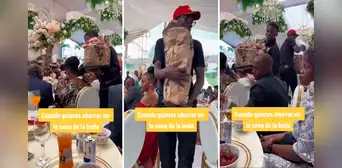 Pareja de recién casados reparte comida de KFC como cena de bodas: ¿Es broma? Pareja de recién casados reparte comida de KFC como cena de bodas: ¿Es broma?
