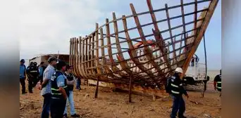 Astilleros ilegales continúan construyendo embarcaciones pese a estar prohibido desde 2015 Astilleros ilegales continúan construyendo embarcaciones pese a estar prohibido desde 2015