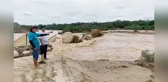Crecida del río La Leche arrasaría con huacas en Bosque de Pómac Crecida del río La Leche arrasaría con huacas en Bosque de Pómac