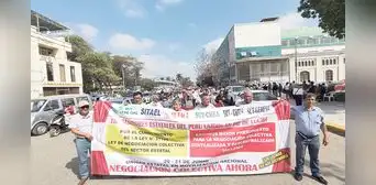 Trabajadores CAS acatan paro nacional en la región norte Trabajadores CAS acatan paro nacional en la región norte