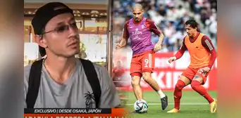 Lapadula aclaró cómo es su relación con Guerrero y si se sintió cómodo jugando con él o no Lapadula aclaró cómo es su relación con Guerrero y si se sintió cómodo jugando con él o no
