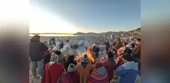 Albas por Año Nuevo Andino: rituales y sikuris fueron la atracción en ceremonias en Puno