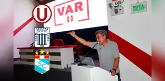 VAR en la Liga 1: árbitros confirmados para los partidos de Alianza, 'U' y Cristal VAR en la Liga 1: árbitros confirmados para los partidos de Alianza, 'U' y Cristal