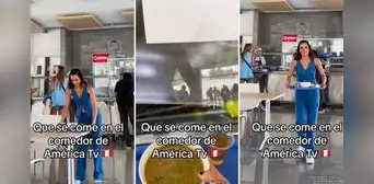 Venezolana muestra el menú que ofrece el comedor de famoso canal de TV y sorprende: “Muy rico” Venezolana muestra el menú que ofrece el comedor de famoso canal de TV y sorprende: “Muy rico”