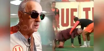 Jorge Fossati se toma con humor el empujón de Succar: "Mandé una carta a la Federación"
