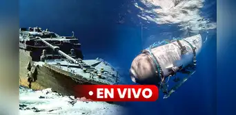 Submarino del 'Titanic', última hora: sigue búsqueda del Titán que tiene menos de 18 horas de oxígeno Submarino del 'Titanic', última hora: sigue búsqueda del Titán que tiene menos de 18 horas de oxígeno