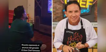 “El gran chef: famosos”: así fue la real reacción de Ricardo Rondón al enterarse de su victoria “El gran chef: famosos”: así fue la real reacción de Ricardo Rondón al enterarse de su victoria