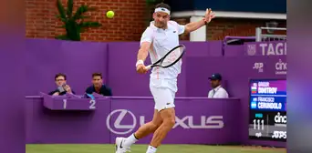 Francisco Cerúndolo perdió 2-0 ante Grigor Dimitrov por la ronda 2 del ATP Queens Francisco Cerúndolo perdió 2-0 ante Grigor Dimitrov por la ronda 2 del ATP Queens