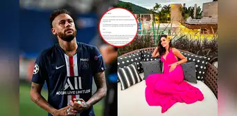 Neymar revela que fue infiel: ¿qué dice la carta que le escribió a su novia embarazada? Neymar revela que fue infiel: ¿qué dice la carta que le escribió a su novia embarazada?