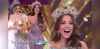 Luciana Fuster es coronada como la flamante ganadora del Miss Grand Perú 2023 Luciana Fuster es coronada como la flamante ganadora del Miss Grand Perú 2023