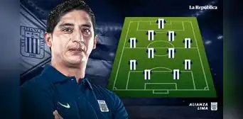 Con 7 bajas confirmadas: el once de Alianza para el debut en el Clausura ante Grau