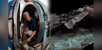 ¿Cómo lucía Titán por dentro, el submarino desaparecido en el fondo del mar? ¿Cómo lucía Titán por dentro, el submarino desaparecido en el fondo del mar?