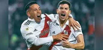 Con gol del 'Diablito' Echeverri, River Plate venció 3-1 a Instituto por la liga argentina