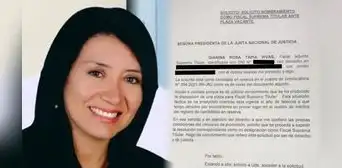 Fiscal cercana a Benavides y Chávarry pide a la JNJ la plaza de Zoraida Ávalos tras inhabilitación Fiscal cercana a Benavides y Chávarry pide a la JNJ la plaza de Zoraida Ávalos tras inhabilitación