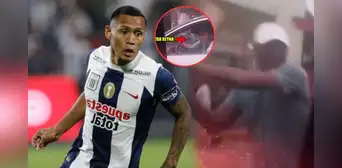 Reporteros de "Amor y fuego" son agredidos por  futbolista Bryan Reyna y su padre en la vía pública