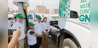 Trujillo: inauguran primera estación de gas natural licuado del norte