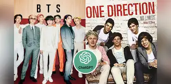 ¿BTS o One Direction? Esta es la banda pop más popular en la historia, según ChatGPT ¿BTS o One Direction? Esta es la banda pop más popular en la historia, según ChatGPT