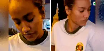 SMP: capturan a ciudadana acusada de robar con polo de la PNP y arma de fuego SMP: capturan a ciudadana acusada de robar con polo de la PNP y arma de fuego