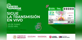 Sorteo Superior: Resultados de la Lotería Nacional HOY, 23 de junio EN VIVO Sorteo Superior: Resultados de la Lotería Nacional HOY, 23 de junio EN VIVO