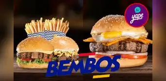 ¡Yape te da hasta 40% de descuento en hamburguesas Bembos!: ¿cómo validar la promoción y hasta cuándo es? ¡Yape te da hasta 40% de descuento en hamburguesas Bembos!: ¿cómo validar la promoción y hasta cuándo es?