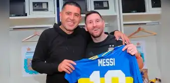 Ver despedida de Riquelme EN VIVO: hora, canal, entradas y equipos con Lionel Messi