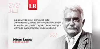 No le gusta el fujileninismo, por Mirko Lauer No le gusta el fujileninismo, por Mirko Lauer