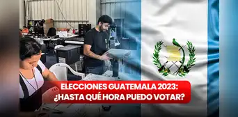 Elecciones Guatemala 2023: ¿hasta qué hora puedo votar este domingo 25 de junio? Elecciones Guatemala 2023: ¿hasta qué hora puedo votar este domingo 25 de junio?