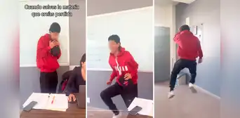 Joven salta de emoción al ver que aprobó el curso que creía perdido: “A esto le llamo felicidad” Joven salta de emoción al ver que aprobó el curso que creía perdido: “A esto le llamo felicidad”