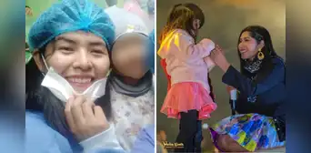 ¡Heroína! Yarita Lizeth visitó hospital de neoplásicas y llevó alegría a los niños con cáncer