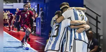 ¡Eliminado! Venezuela cayó goleado por 4-0 ante Argentina y se despidió del Sudamericano Sub-17 de Futsal ¡Eliminado! Venezuela cayó goleado por 4-0 ante Argentina y se despidió del Sudamericano Sub-17 de Futsal