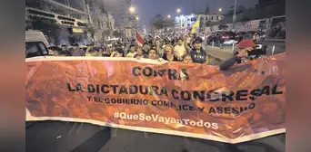 Marcha 'Toma de Lima': se reinician las movilizaciones contra Dina Boluarte y el Congreso Marcha 'Toma de Lima': se reinician las movilizaciones contra Dina Boluarte y el Congreso