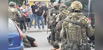 Rusia: jefe de milicia abandona su rebelión Rusia: jefe de milicia abandona su rebelión