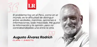 De adicciones, periodismo y activismo, por Augusto Álvarez Rodrich De adicciones, periodismo y activismo, por Augusto Álvarez Rodrich
