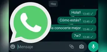 ¿Qué significa '7w7' en WhatsApp y por qué se utiliza para coquetear? ¿Qué significa '7w7' en WhatsApp y por qué se utiliza para coquetear?