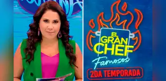 Andrea Llosa llena de elogios a "El gran chef": "En verdad, tenemos competencia dura"