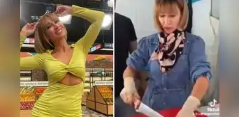 Belén Estévez entrena en mercados para triunfar en "El gran chef: famosos"