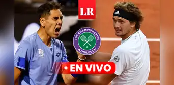 Alejandro Tabilo vs. Pierre Herbert EN VIVO: mira AQUÍ el juego por el Torneo de Wimbledon 2023