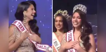 Gaela Barraza se quiebra tras ganar el certamen Miss Teen Model World 2023 Gaela Barraza se quiebra tras ganar el certamen Miss Teen Model World 2023