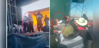 Congresista Martínez fue expulsado a pedradas de Apipa Congresista Martínez fue expulsado a pedradas de Apipa