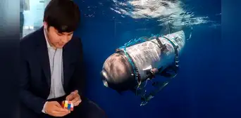 Joven muerto en el Titán planeaba armar cubo de Rubik "3.700 metros bajo el mar" Joven muerto en el Titán planeaba armar cubo de Rubik "3.700 metros bajo el mar"