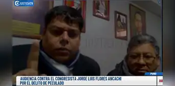 Jorge Flores Ancachi viajará a China: disponen su liberación y le retiran condición de reo contumaz Jorge Flores Ancachi viajará a China: disponen su liberación y le retiran condición de reo contumaz