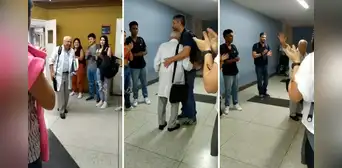 ¡Profesores que dejan huella!: maestro se jubila y alumnos lo despiden con emotivo homenaje ¡Profesores que dejan huella!: maestro se jubila y alumnos lo despiden con emotivo homenaje