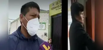 "Mi hija vino con lesiones en la cabeza": acusan a profesora de agredir a escolares de colegio en SJM "Mi hija vino con lesiones en la cabeza": acusan a profesora de agredir a escolares de colegio en SJM