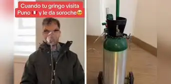 "Puno superó a Finlandia": extranjero visita la región y tiene que usar oxígeno por soroche