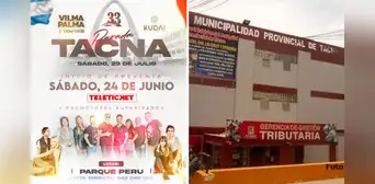 ¿Concierto de Vilma Palma e Vampiros y Kudai en Tacna se canceló?: esto dijeron las autoridades ¿Concierto de Vilma Palma e Vampiros y Kudai en Tacna se canceló?: esto dijeron las autoridades
