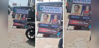 Barbería utiliza singular cartel publicitario para atraer más clientes: "Perú es otro level" Barbería utiliza singular cartel publicitario para atraer más clientes: "Perú es otro level"
