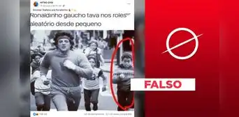 Ronaldinho no apareció en "Rocky": imagen viralizada es un montaje Ronaldinho no apareció en "Rocky": imagen viralizada es un montaje