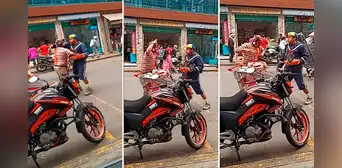 ¡Se reencontró la vecindad! Captan al 'Chavo del 8' y 'Quico' recurseándose por el Mercado Central
